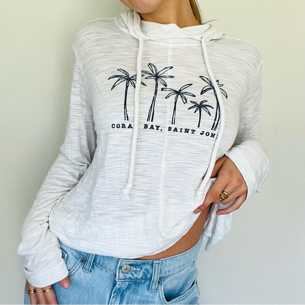ST. JOHN Nautical Lightweight Hoodie